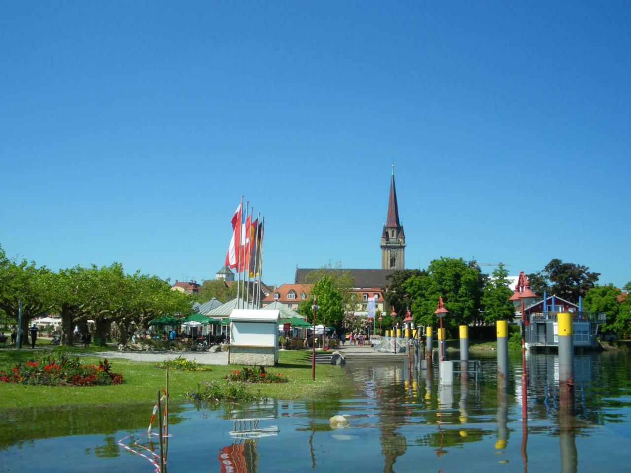 Moderne Wohnung Radolfzell am Bodensee Dış mekan fotoğraf