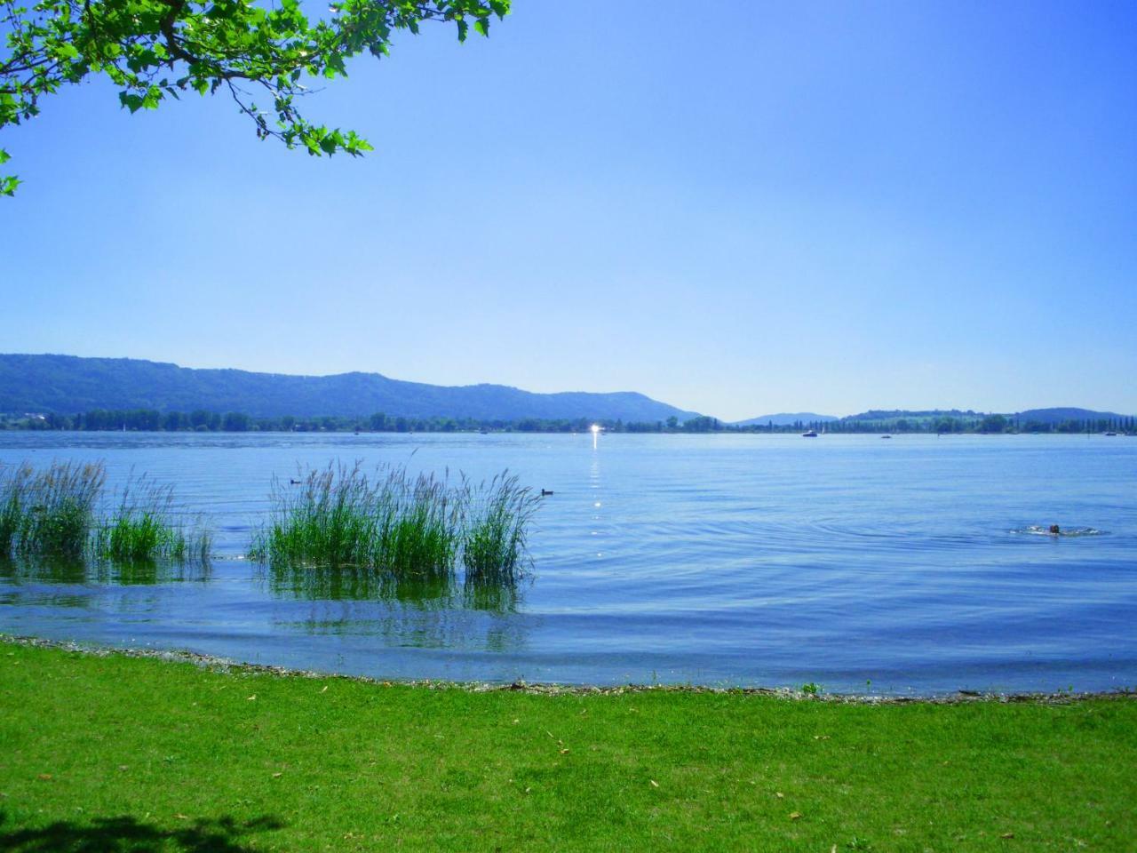 Moderne Wohnung Radolfzell am Bodensee Dış mekan fotoğraf